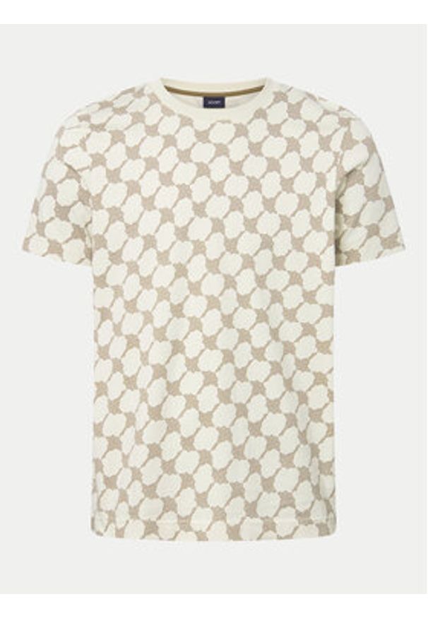 JOOP! T-Shirt 17 JJ-06Brian 10018925 30044675 Beżowy Regular Fit. Kolor: beżowy. Materiał: bawełna
