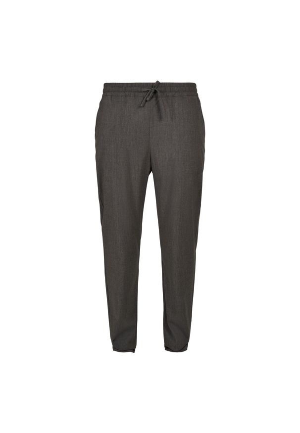 Spodnie joggingowe Urban Classics zwężane. Kolor: szary. Materiał: dresówka