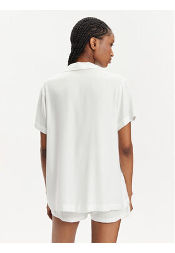 Hugo Piżama True 50514877 Écru Regular Fit. Materiał: wiskoza