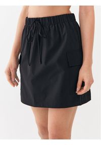 only - ONLY Spódnica mini 15302726 Czarny Regular Fit. Kolor: czarny. Materiał: syntetyk #1