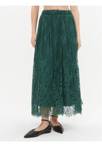 Maryley Spódnica maxi 23IB707/82BO Zielony Regular Fit. Kolor: zielony. Materiał: syntetyk