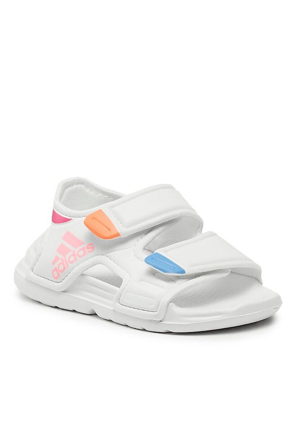 Adidas - Sandały adidas. Kolor: biały