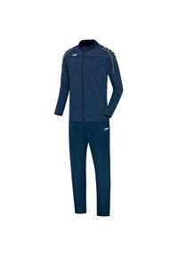 Dziecięcy dres Jako loisirs Classico. Kolor: wielokolorowy, niebieski, szary, żółty. Materiał: dresówka. Styl: sportowy #1