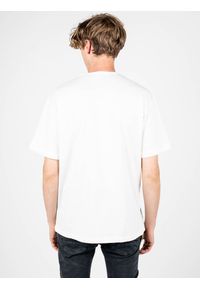 Xagon Man T-shirt "Oversize" | A22082 ZX 76LT | Mężczyzna | Kremowy. Kolor: kremowy. Materiał: bawełna. Wzór: aplikacja #2
