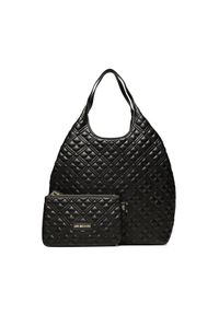 Love Moschino - LOVE MOSCHINO Torebka JC4070PP1HLA0000 Czarny. Kolor: czarny. Materiał: skórzane #1