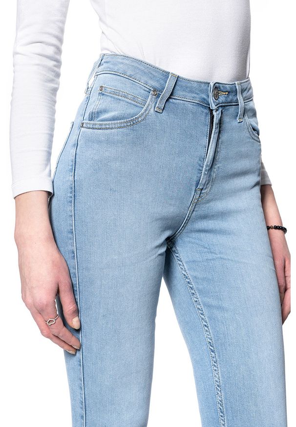 Lee - DAMSKIE SPODNIE JEANSOWE LEE Ivy LIGHT BARRY L32EKJZW 112107408