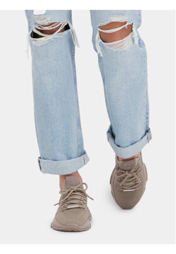 Steve Madden Sneakersy Mac-E Sneaker SM19000019-04004-482 Brązowy. Kolor: brązowy. Materiał: materiał, mesh