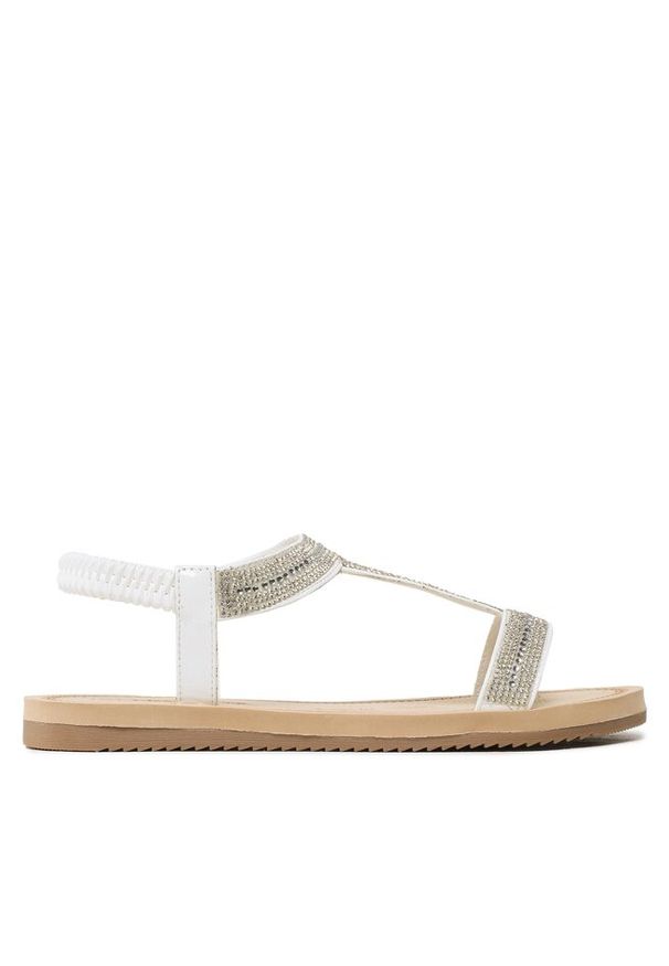 Sandały Clara Barson. Kolor: biały