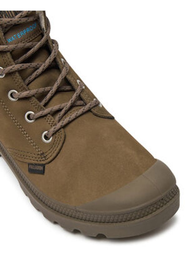 Palladium Trapery Pampa Sport Cuff Wps 72992-222-M Brązowy. Kolor: brązowy. Materiał: nubuk, skóra. Styl: sportowy