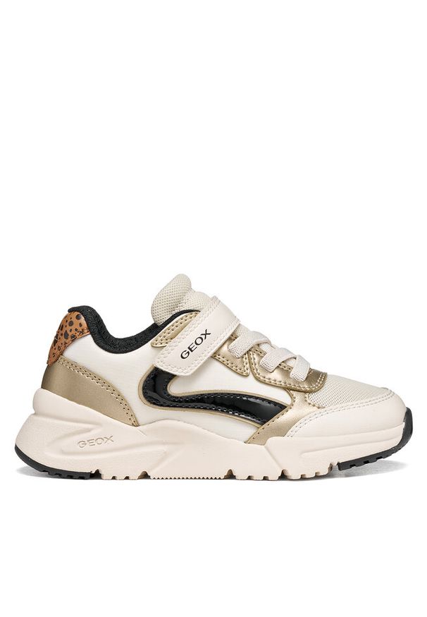 Sneakersy Geox. Kolor: kremowy
