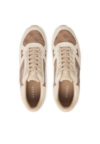 Guess Sneakersy FMTTRE ELL12 Beżowy. Kolor: beżowy. Materiał: zamsz, skóra #5
