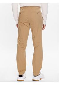 BOSS - Boss Spodnie materiałowe Genius 50488493 Beżowy Slim Fit. Kolor: beżowy. Materiał: bawełna #4