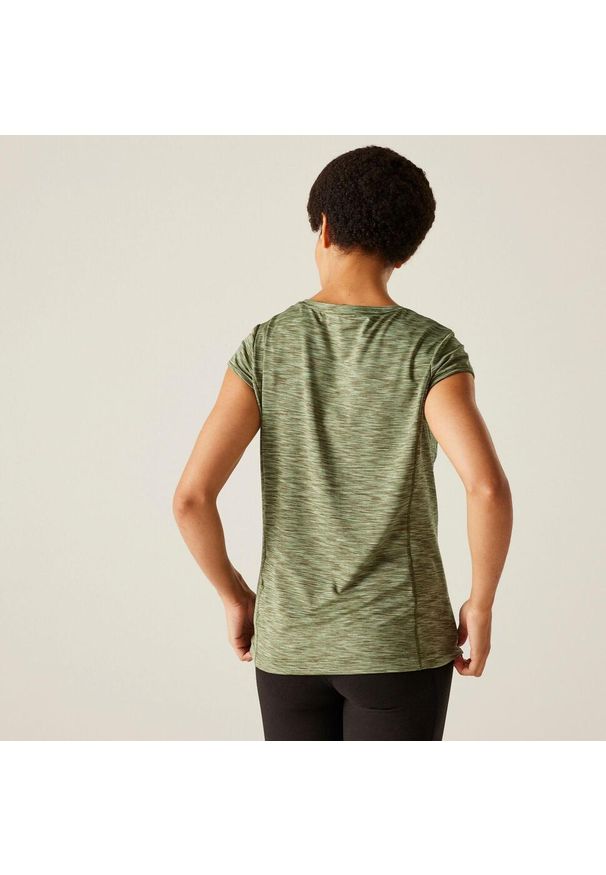 Regatta - Koszulka damska Hyperdimension II. Kolor: zielony. Sport: turystyka piesza