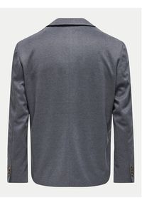 Only & Sons Marynarka Mark 22031060 Granatowy Slim Fit. Kolor: niebieski. Materiał: syntetyk