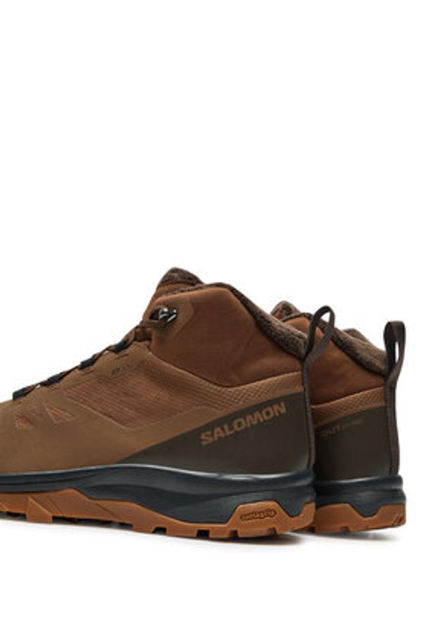 Salomon Trekkingi Outsnap Climasalomon™ Waterproof L47685000 Brązowy. Kolor: brązowy. Materiał: materiał. Sport: turystyka piesza