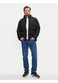 John Richmond Kurtka puchowa Padded Jacket UMA24192PI Czarny Regular Fit. Kolor: czarny. Materiał: syntetyk