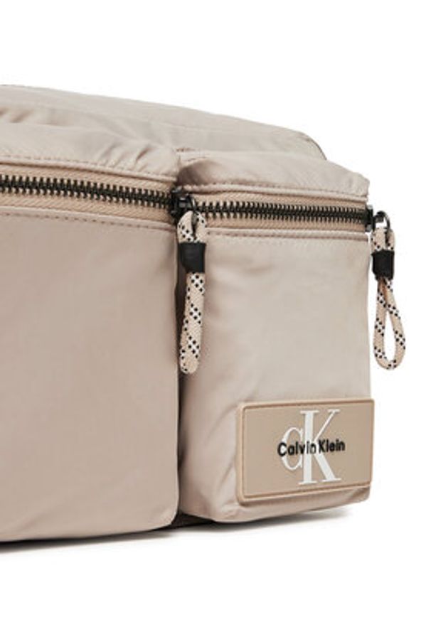 Calvin Klein Saszetka Tech Utility Camera Bag LV04G3178G Écru. Materiał: materiał