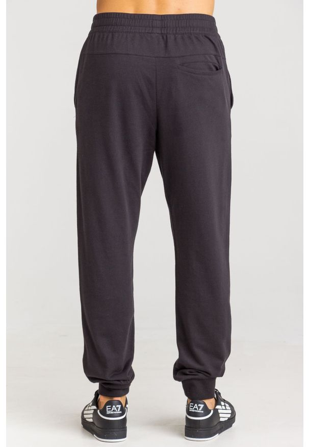 Spodnie dresowe EA7 Emporio Armani z aplikacjami