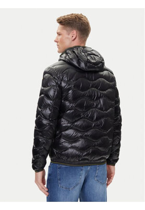 Blauer Kurtka puchowa 25WBLUC03074 Czarny Regular Fit. Kolor: czarny. Materiał: syntetyk