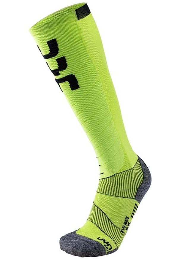 UYN Skarpety narciarskie męskie EVO RACE Lime Blk. Sport: narciarstwo