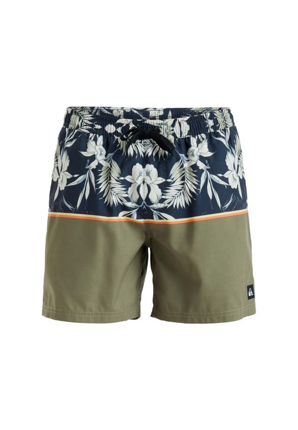 Quiksilver - Szorty kąpielowe dla Mężczyzn SPL FLORAL 15" Czarny. Kolor: czarny. Materiał: poliester. Długość: krótkie. Styl: sportowy