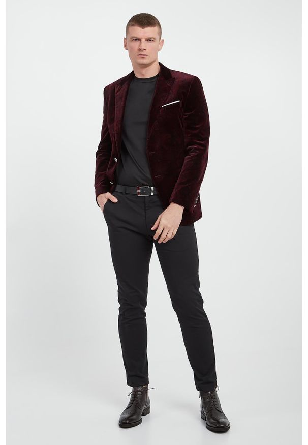Marynarka męska welurowa Horace-Velvet JOOP!. Materiał: welur
