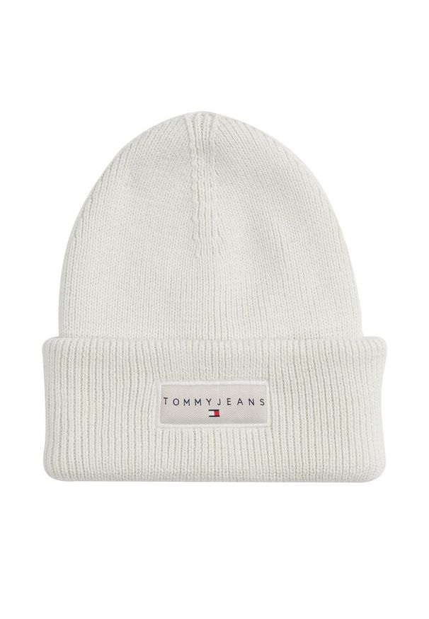 Czapka Tommy Jeans. Kolor: biały