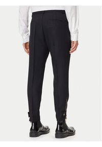 Versace Jeans Couture Spodnie materiałowe 79GAA128 N0136 Czarny Slim Fit. Kolor: czarny. Materiał: syntetyk