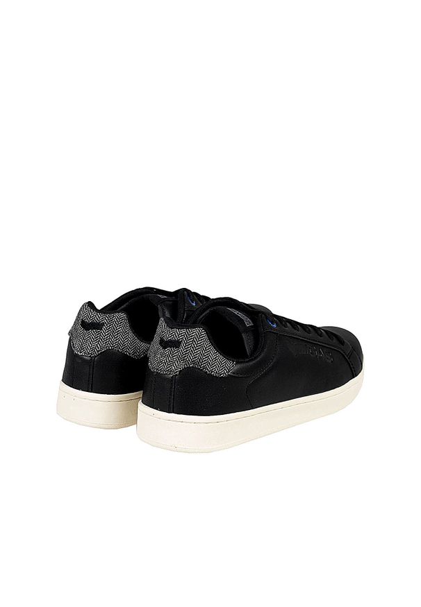 Gas Sneakersy "Sebring LTX" | GAM224201 | Sebring LTX | Mężczyzna | Czarny. Kolor: czarny. Materiał: skóra ekologiczna. Wzór: aplikacja