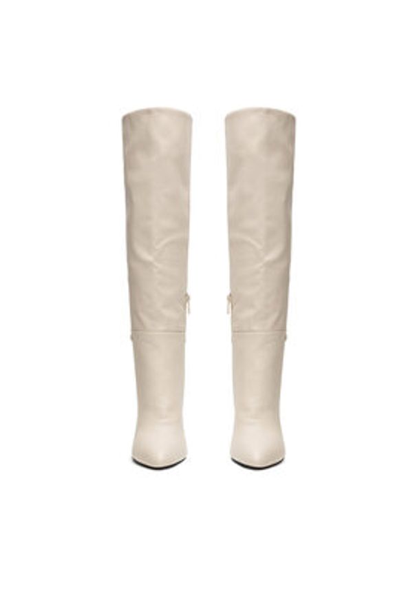 MEXX Kozaki MI001805743W Écru. Materiał: materiał, syntetyk