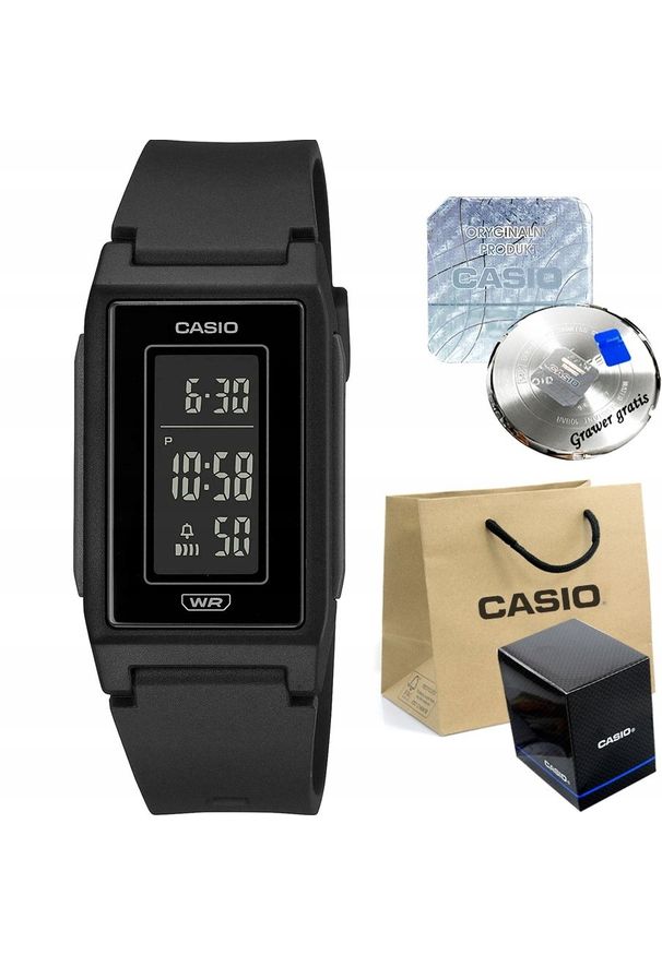 Zegarek Casio Zegarek damski POLIA-1EF z GRAWEREM