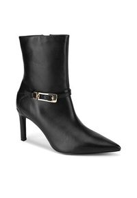 Gino Rossi Botki FLORIA-116035 Czarny. Kolor: czarny. Materiał: skóra #7