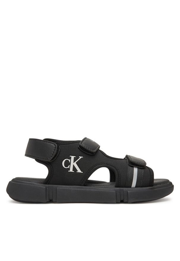 Sandały Calvin Klein Jeans. Kolor: czarny