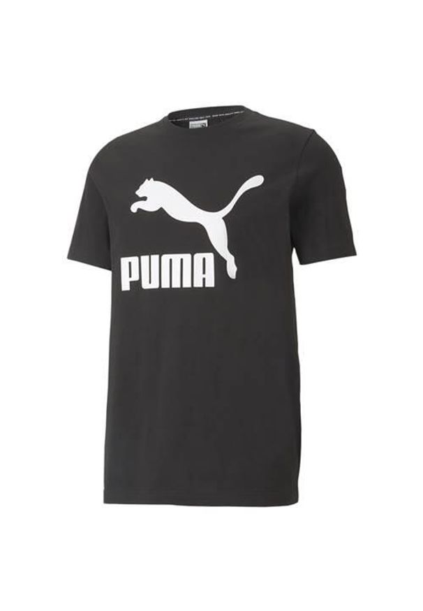 Koszulka sportowa męska Puma Classics Logo Tee. Kolor: czarny. Długość rękawa: krótki rękaw. Długość: krótkie