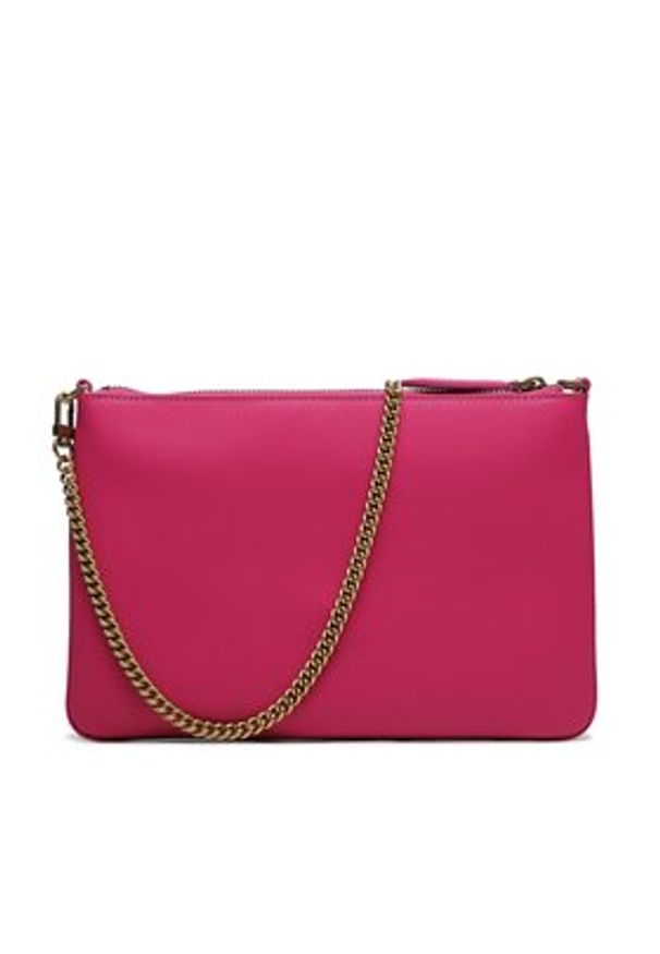 Pinko Torebka Flat Classic AI 23-24 PCPL 100455 A0F1 Różowy. Kolor: różowy. Materiał: skórzane