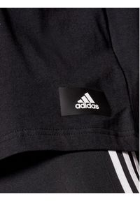 Adidas - adidas T-Shirt Future Icons 3-Stripes GN1837 Czarny Loose Fit. Kolor: czarny. Materiał: bawełna