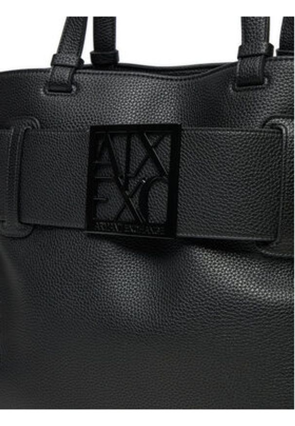 Armani Exchange Torebka XW000284 AF11902 UC001 Czarny. Kolor: czarny. Materiał: skórzane