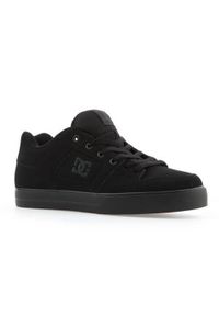 DC Shoes - Buty do chodzenia męskie DC Pure M. Zapięcie: sznurówki. Kolor: czarny. Materiał: skóra. Szerokość cholewki: normalna. Sport: turystyka piesza #1