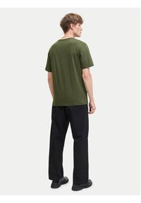 Jack & Jones - Jack&Jones T-Shirt Corp Logo 12151955 Zielony Standard Fit. Kolor: zielony. Materiał: bawełna #4