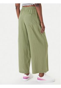 Roxy Spodnie materiałowe Lekeitio Break ERJNP03545 Zielony Wide Leg. Kolor: zielony. Materiał: wiskoza, len #2