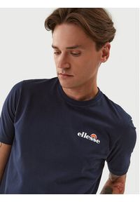 Ellesse T-Shirt SHQ16807 Granatowy Regular Fit. Kolor: niebieski. Materiał: bawełna