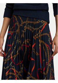Lauren Ralph Lauren - LAUREN RALPH LAUREN Spódnica plisowana 200P03550001 Granatowy Regular Fit. Kolor: niebieski. Materiał: syntetyk #3