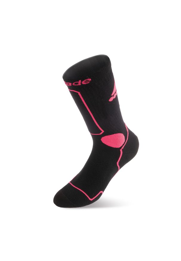 ROLLERBLADE - Skarpety damskie Rollerblade Skate Socks W Black / Pink. Kolor: wielokolorowy, różowy, czarny