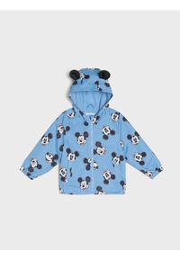 Sinsay - Kurtka z elementami 3D Mickey Mouse - niebieski. Kolor: niebieski. Wzór: motyw z bajki #1