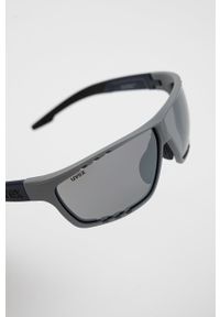 Uvex okulary kolor szary. Kształt: prostokątne. Kolor: szary #3