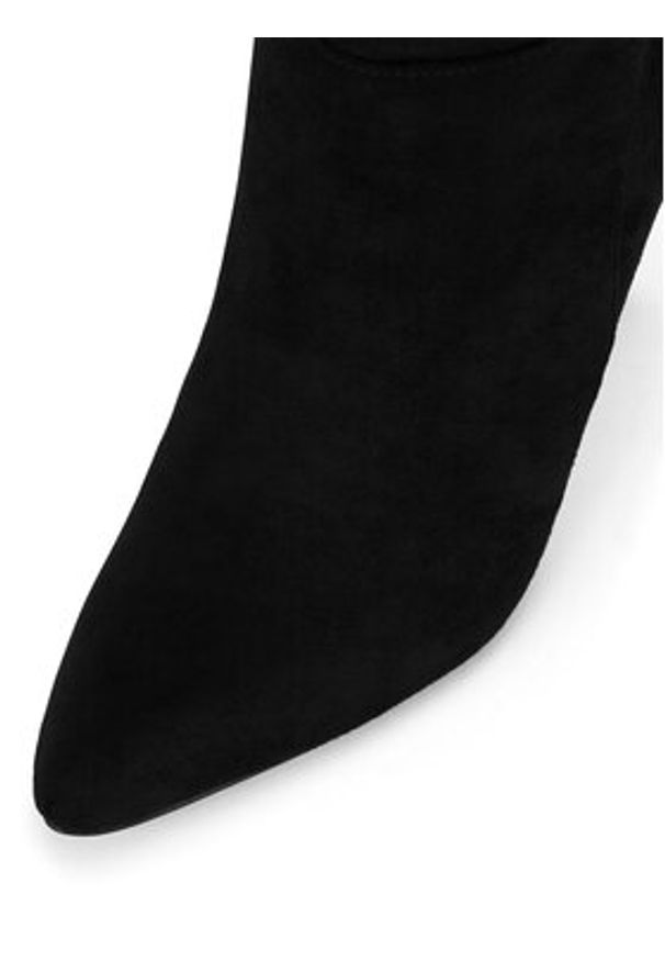 DeeZee Botki WYL3588-5 Czarny. Kolor: czarny. Materiał: materiał