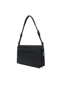 Calvin Klein Torebka Ck Elongated Shoulder Bag_Mono K60K613139 Czarny. Kolor: czarny. Materiał: skórzane #4