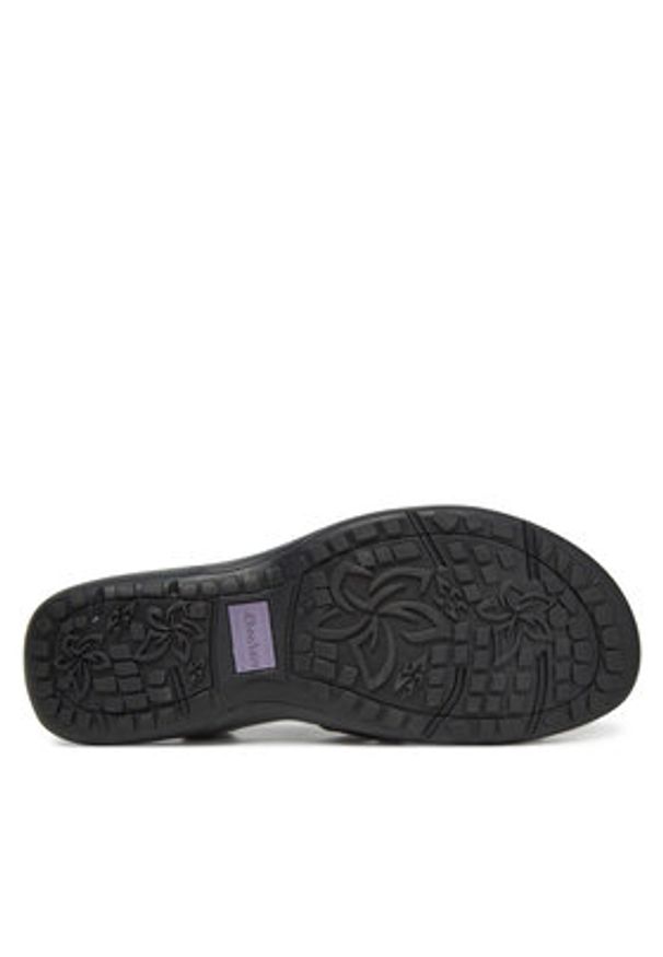 skechers - Skechers Sandały Reggae Slim-Sunnyside 163185/BBK Czarny. Kolor: czarny. Materiał: materiał