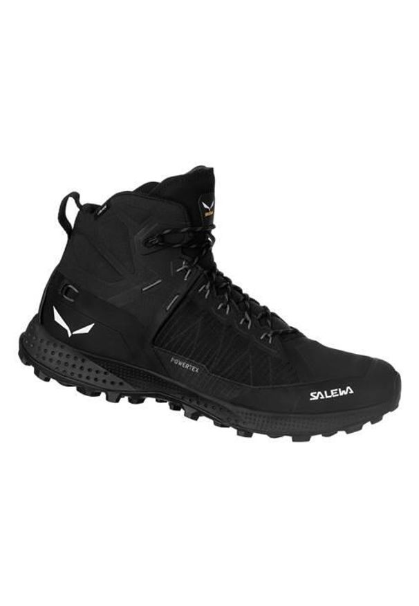 Buty trekkingowe męskie Salewa Pedroc Pro Mid Ptx. Wysokość cholewki: za kostkę. Kolor: czarny. Materiał: materiał, syntetyk. Szerokość cholewki: normalna