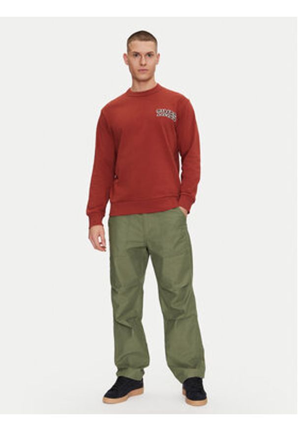 Timberland Bluza TB0A6GPQ Czerwony Regular Fit. Kolor: czerwony. Materiał: bawełna